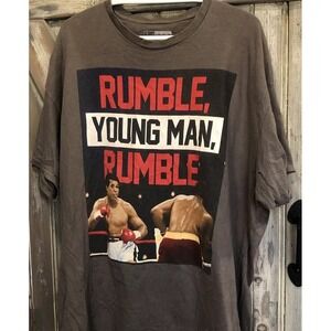 Muhammad Ali TShirt Mens 2XL XXL Rumble Young Man Boxing